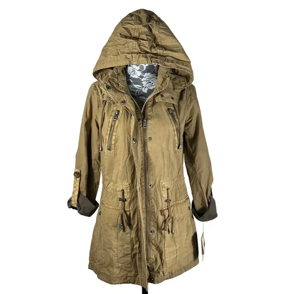 Levi's hooded utility jacket women's deals